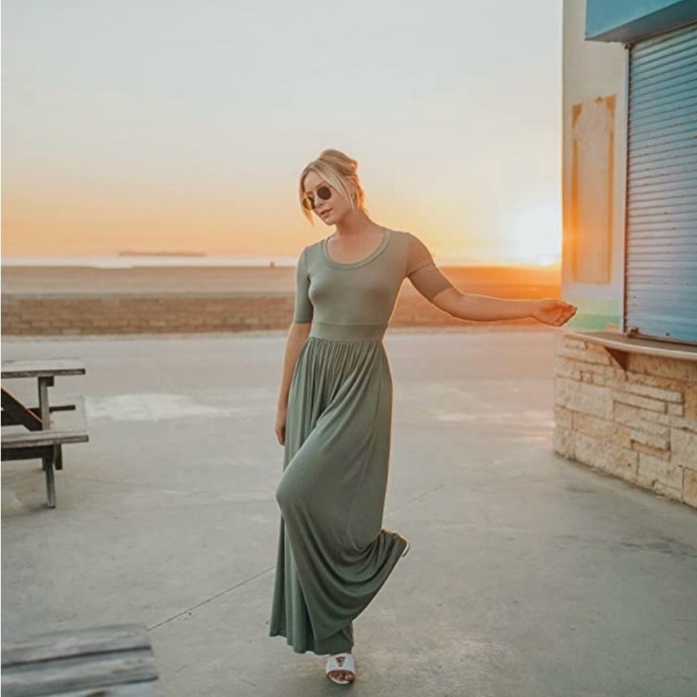 West Kei Dark Olive Jumpsuit